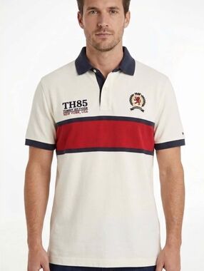 (1990’s) Tommy Hilfiger “TH85” Crest Polo Shirt